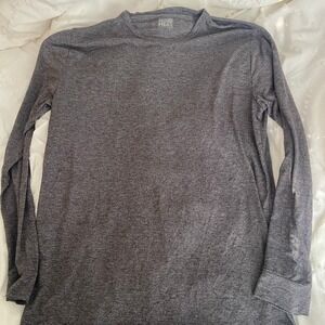32 degrees heat long sleeve shirt gray large